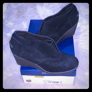 Sperry Harlow Brook Black leather bootie size 12M